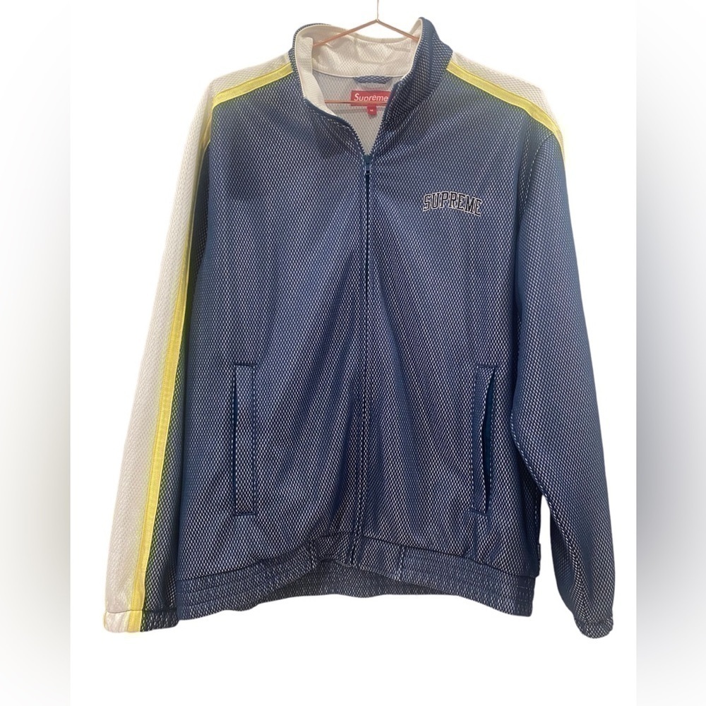 Supreme Mesh Track Jacket Size Medium - image 3